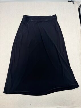 Black Label Black A-Line Midi Skirt